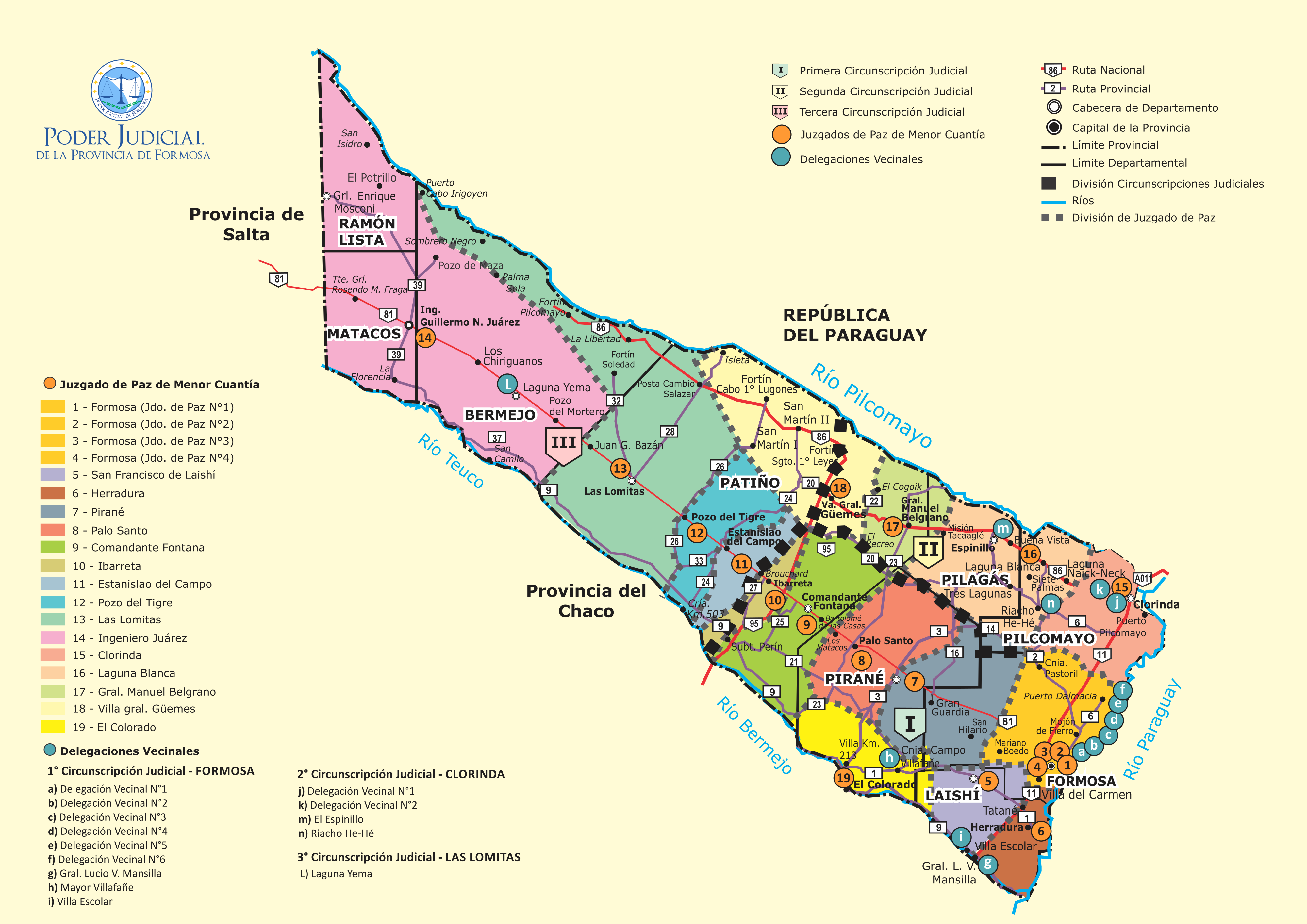 Mapa Jurisdiccional