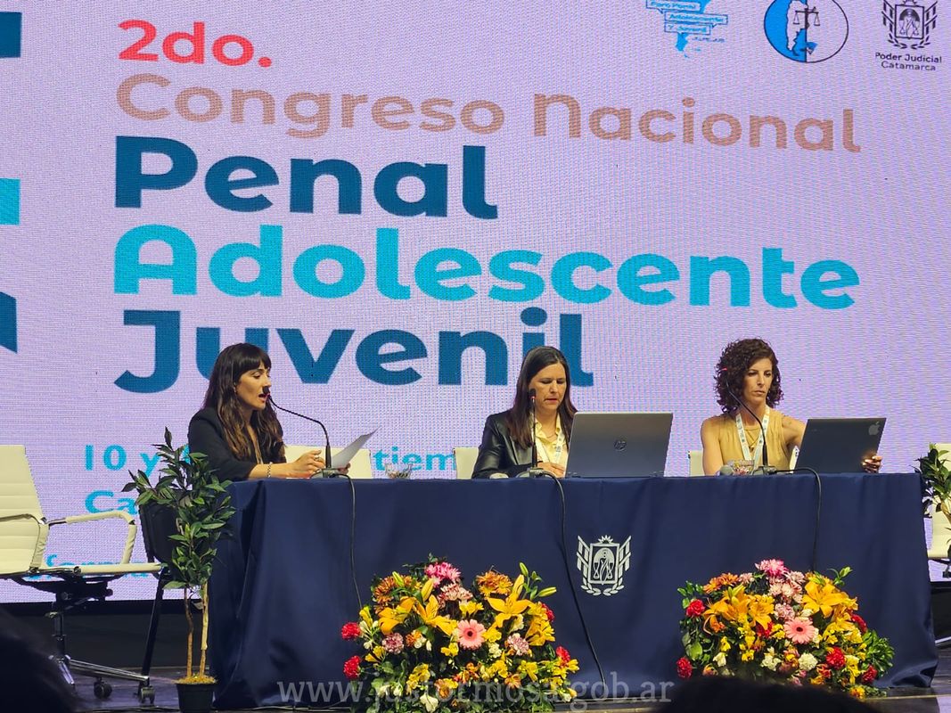 Destacada participación en el II Congreso Nacional Penal Adolescente y Juvenil