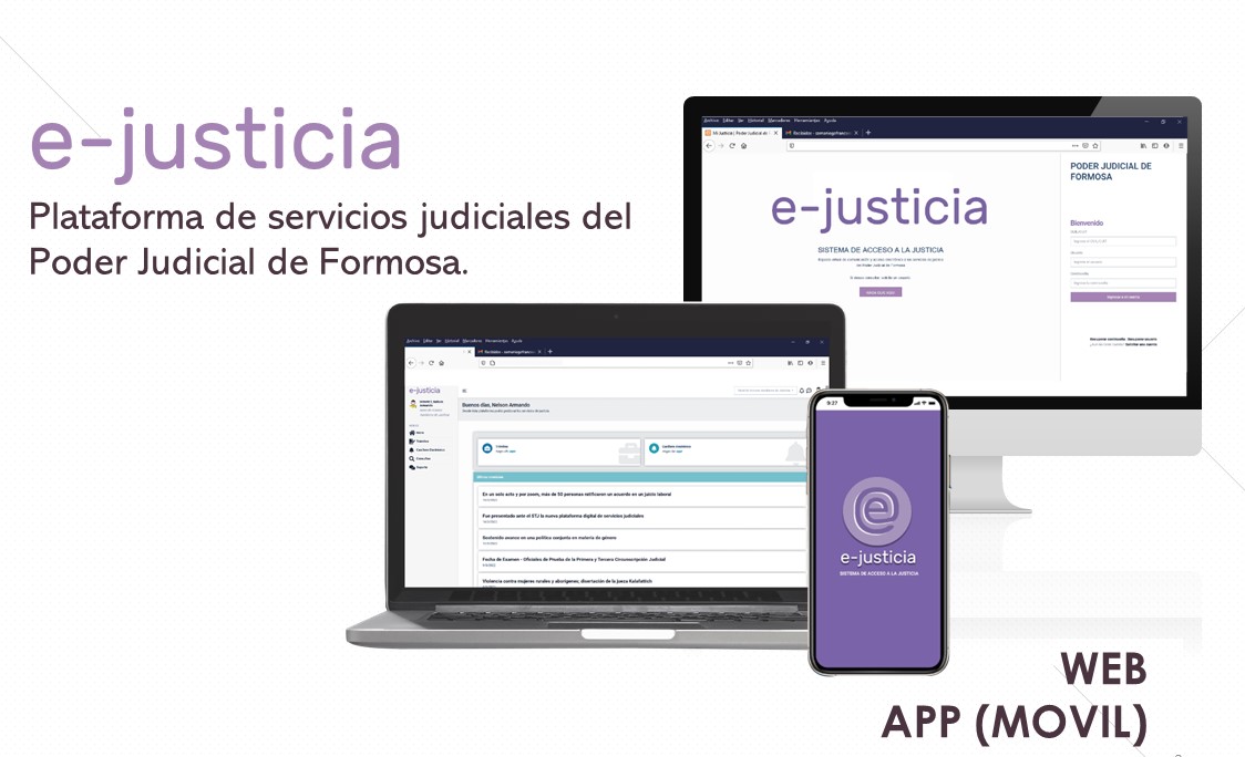 Mesas de ayuda para registración y alta de  abogados en la plataforma e-justicia