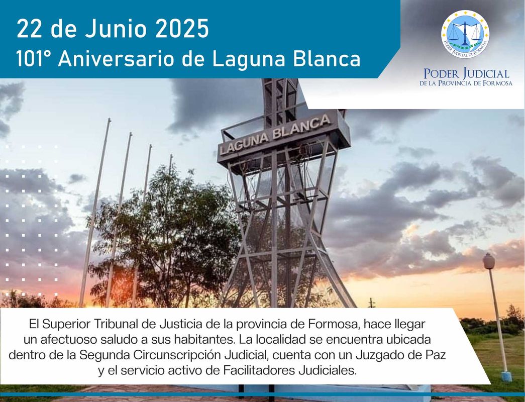Aniversario localidad Laguna Blanca