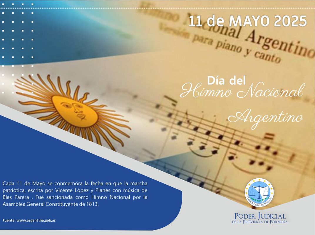 Efemérides - Día del Himno Nacional Argentino