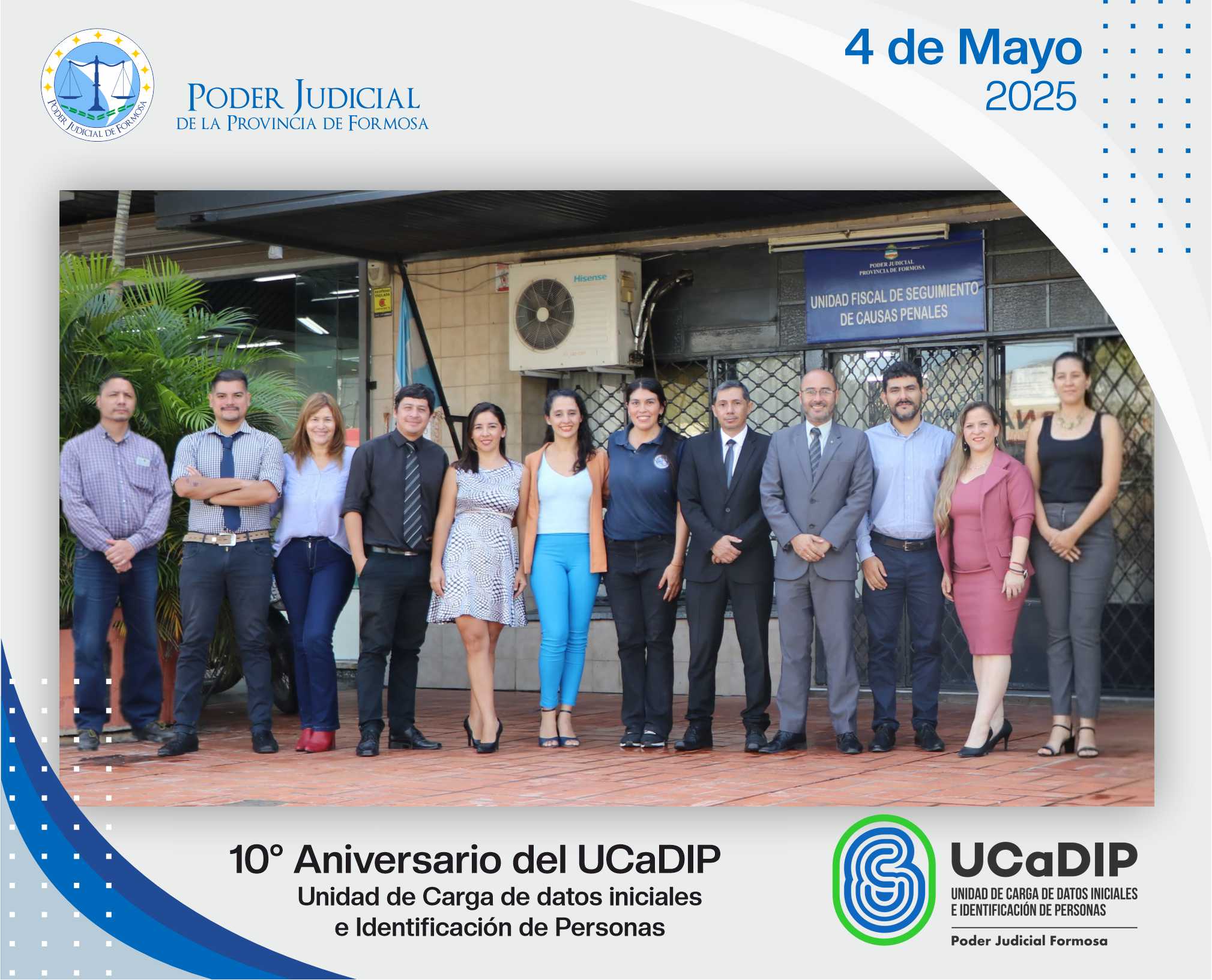 Efemérides - 10º Aniversario UCaDIP