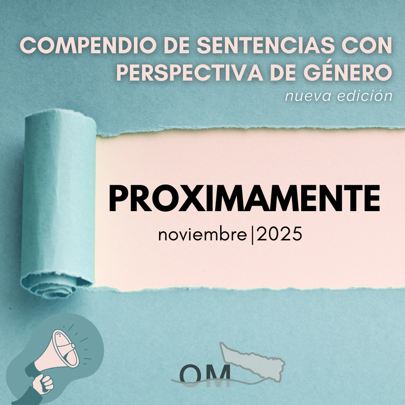 Tapa de Compendio de Sentencias con perspectiva de género