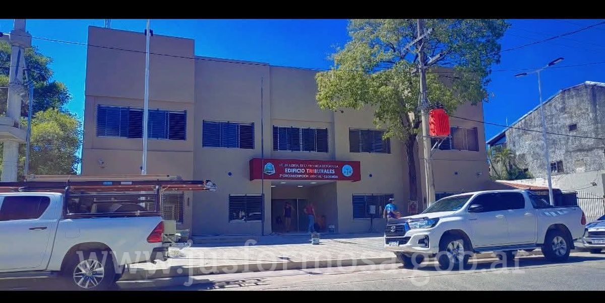Tribunales: Se inaugurará mañana el edificio remodelado en Clorinda