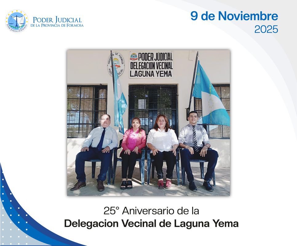 Efemérides - 25º Aniversario Vecinal Laguna Yema