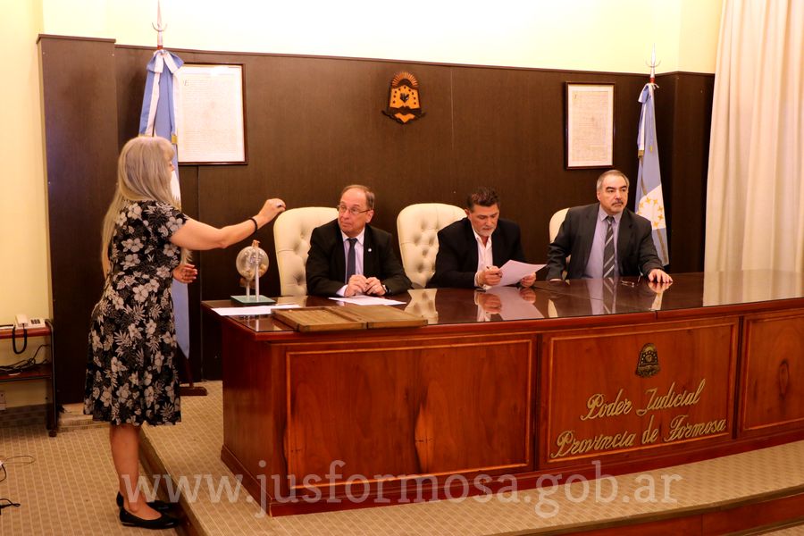 Sorteo integrantes de la Magistratura