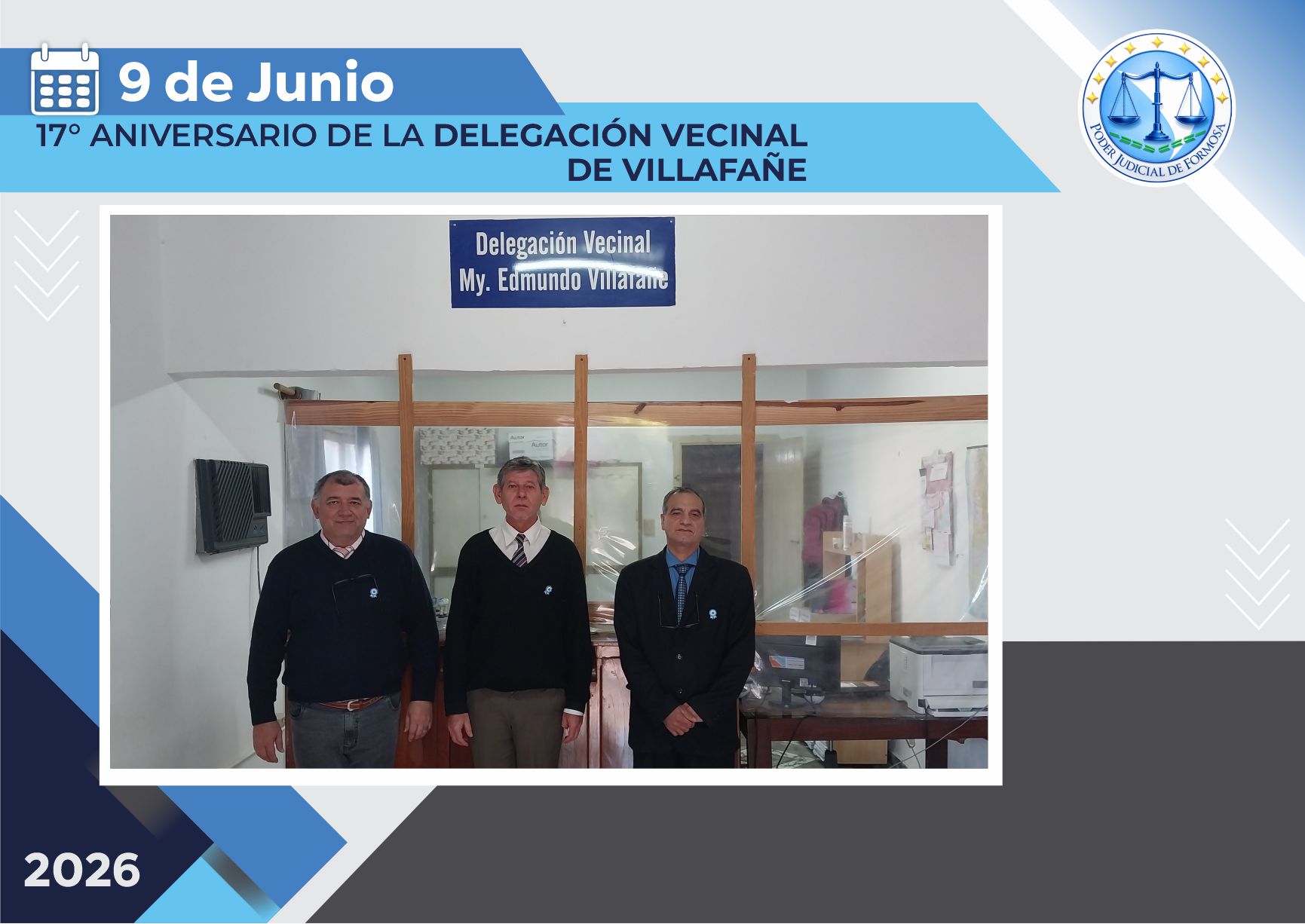 Efemérides - 17º Aniversario Delegación Vecinal Villafañe