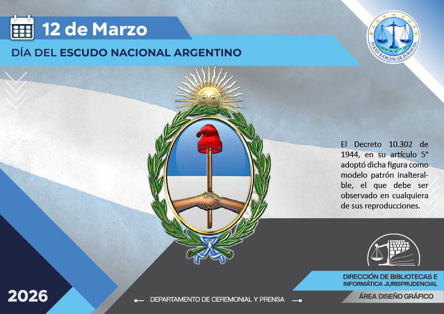 Aniversario creación del Escudo Nacional