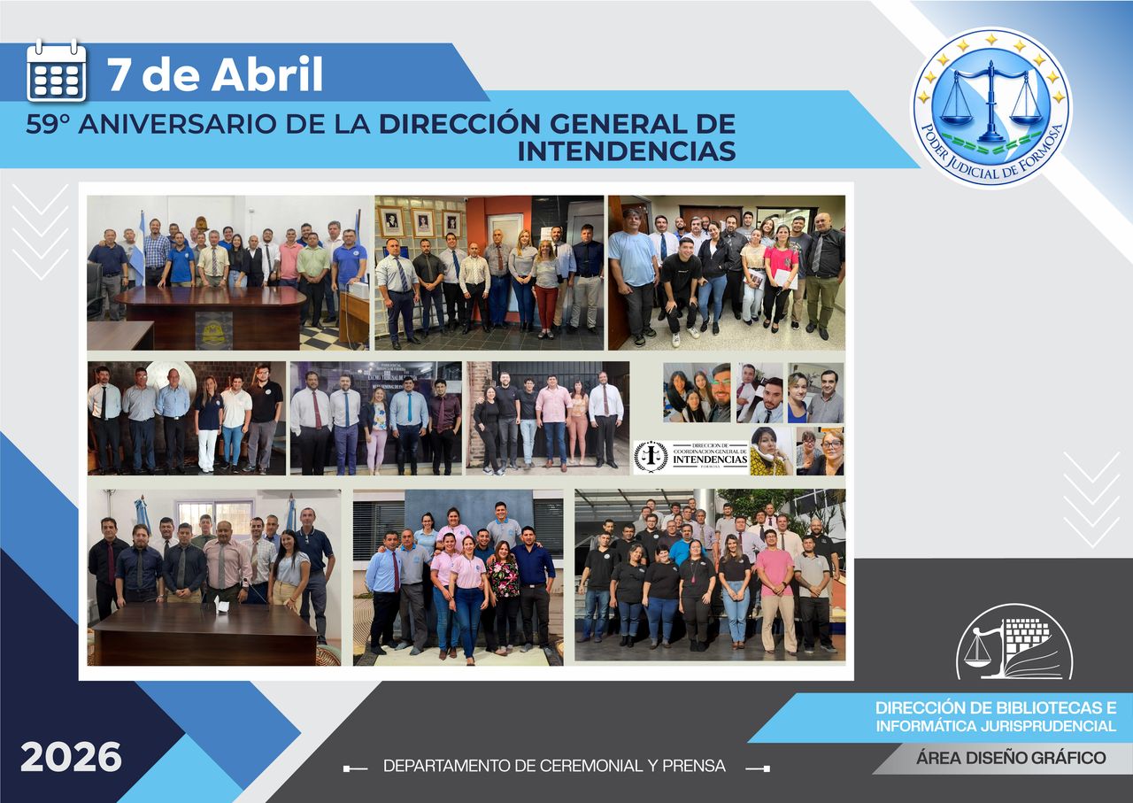 Efemérides - 59º Aniversario Dirección General de Intendencias