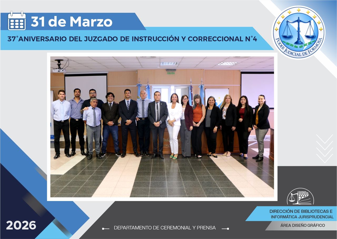 Efemérides - 37º Aniversario JIC N° 4