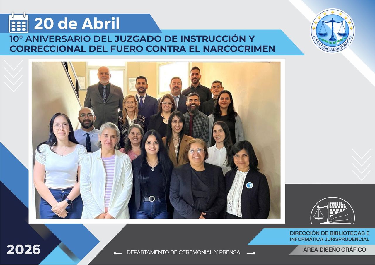 Efemérides - 10º Aniversario JIC contra el Narcocrimen