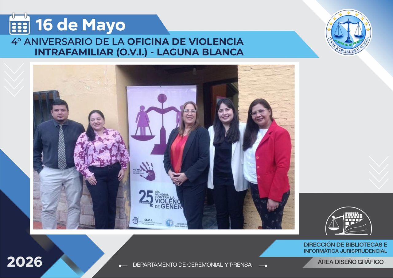 Efemérides - 4º Aniversario OVI Laguna Blanca