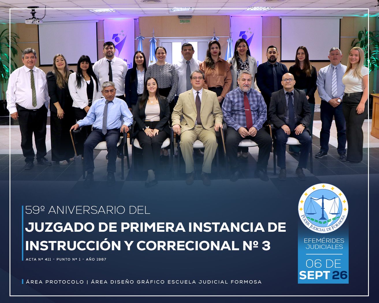 Efemérides - 59º Aniversario JIC 3