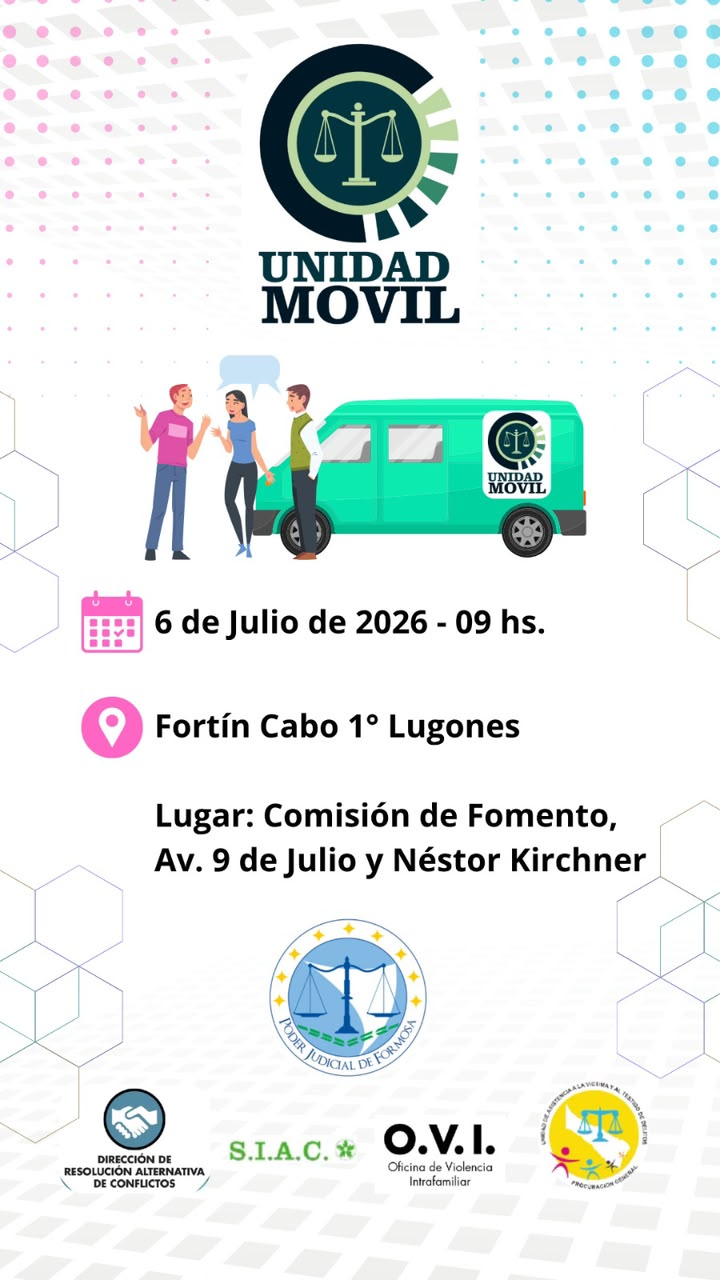 Unidad Móvil - fechas y horarios