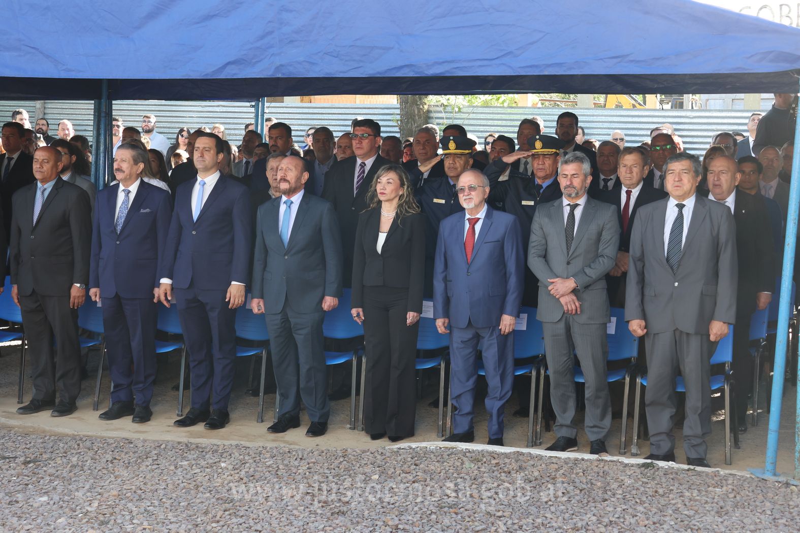 Inauguración Paz Laguna Blanca