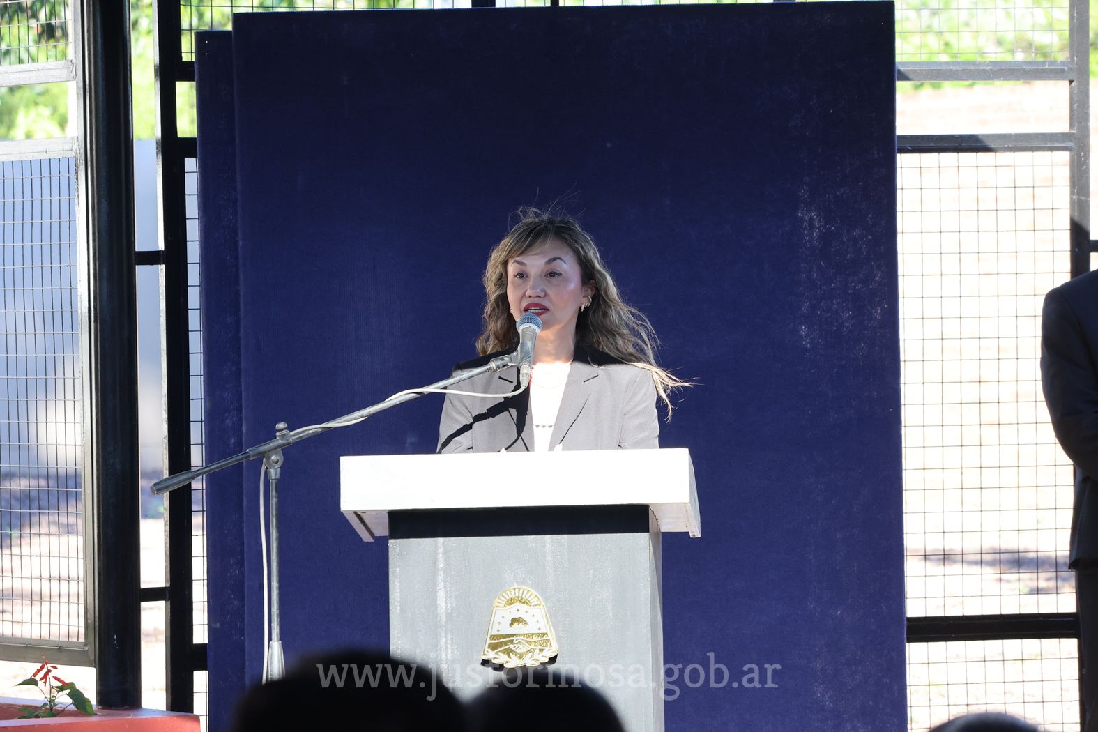 Inauguración Paz Laguna Blanca