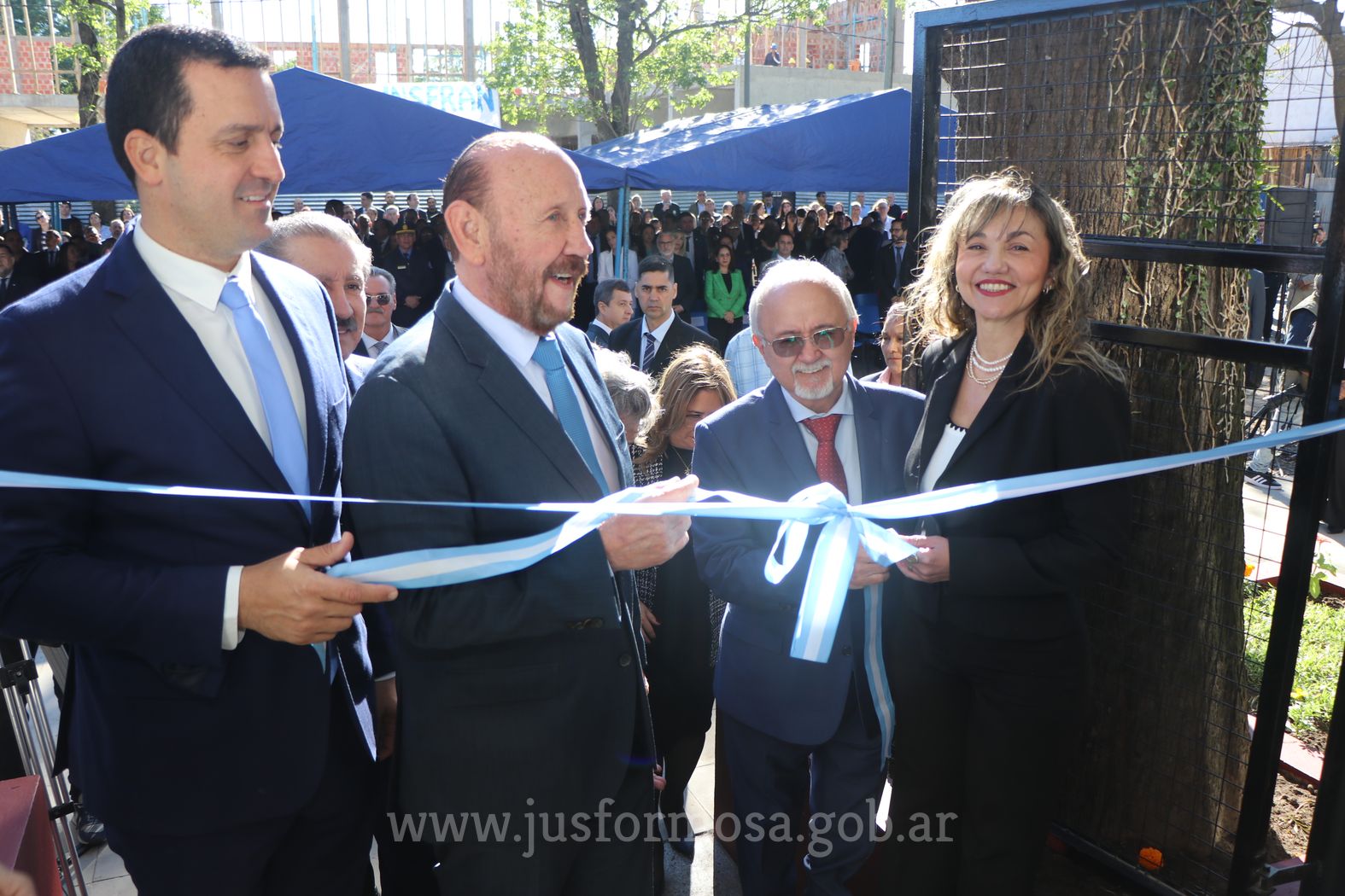 Inauguración Paz Laguna Blanca