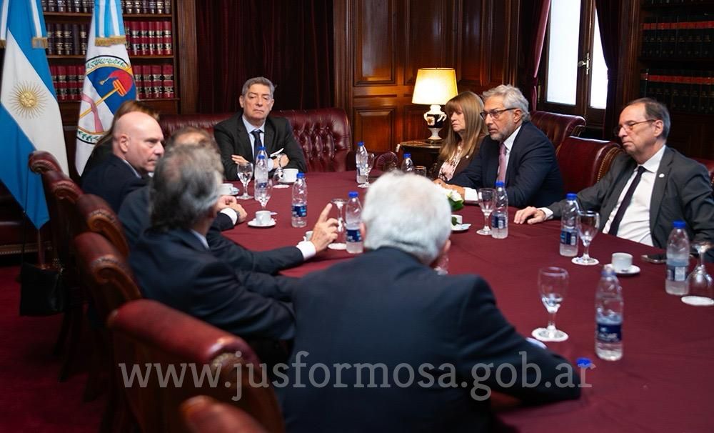 JuFeJus: el presidente de la  CSJN Horacio Rosatti se reunió con jueces provinciales