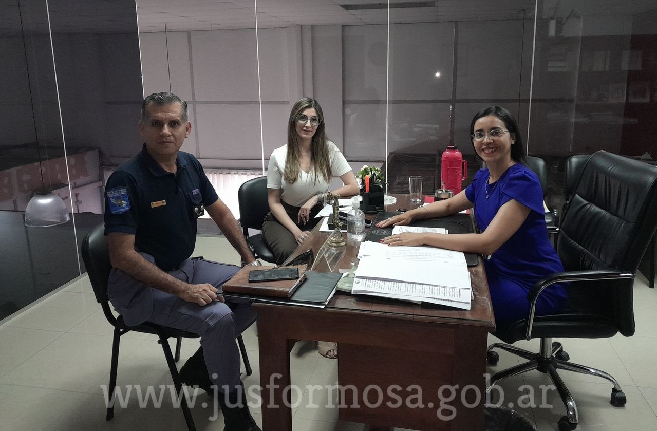 Reunión en el JEP con el nuevo director General de Unidades Penitenciarias