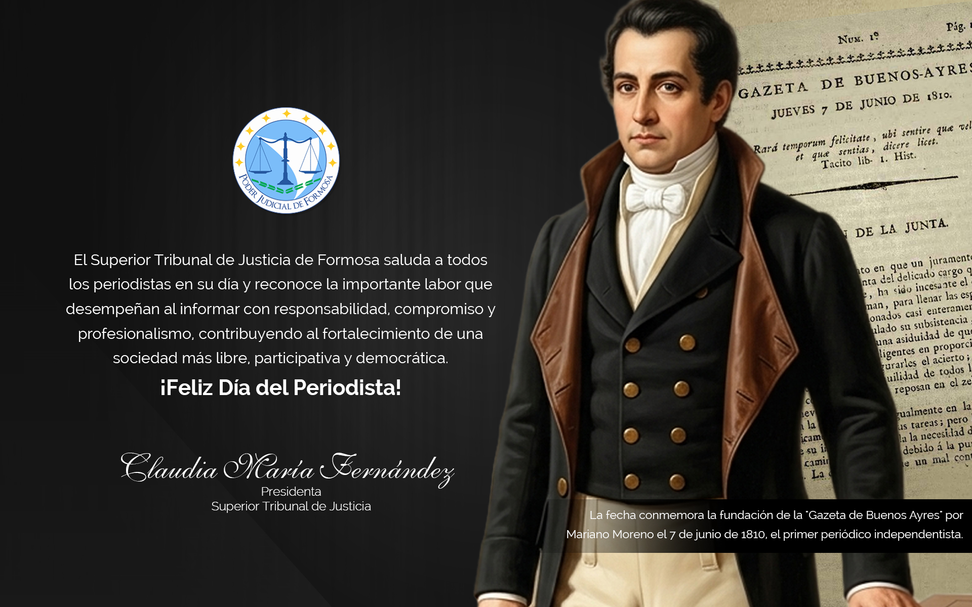 Salutación Día del Periodista