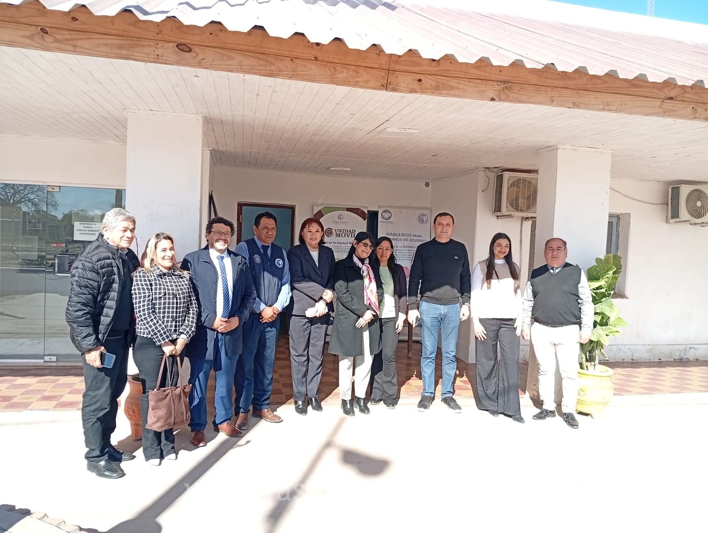 La Unidad Móvil brindó asistencia en Laguna Yema y realizó reunión intersectorial
